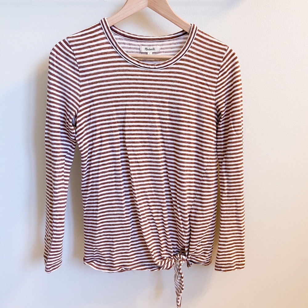 Madewell Soundcheck Striped Tee - Picture 3 of 5